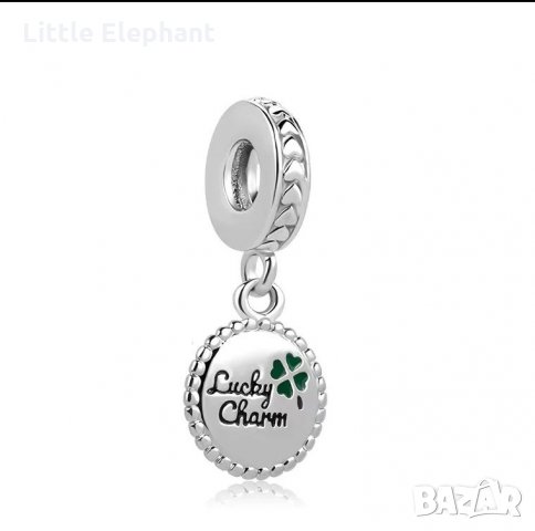 Висящ елемент детелинка Lucky Charm/нов