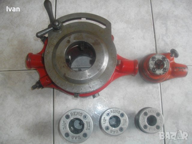 VIRAX/RIDGID-Винторезка-3/8-1 1/4 цол/REMS EVA-Резбонарезни Глави-Винтонарезка/Плашка За Резби Тръби