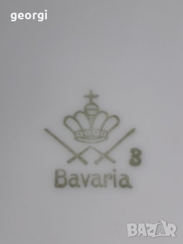 Немски порцелан Bavaria супник чайник сосиера, снимка 10 - Сервизи - 33079192