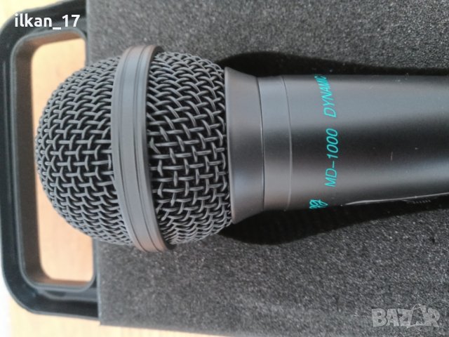 Mикрофон Качествен динамичен с професионално качество Stagg MD-1000НОВ!!! Внос Германия!, снимка 2 - Микрофони - 43788543