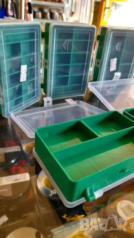 Двустранна кутия за риболовни принадлежности, снимка 2 - Такъми - 43375294