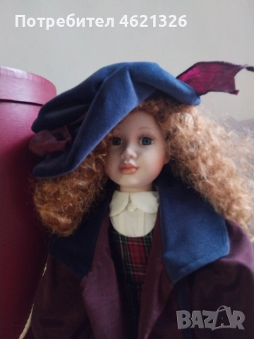 Винтидж порцеланова кукла на Х. Самюел Линдзи, колекционерска лимитирана серия като нова