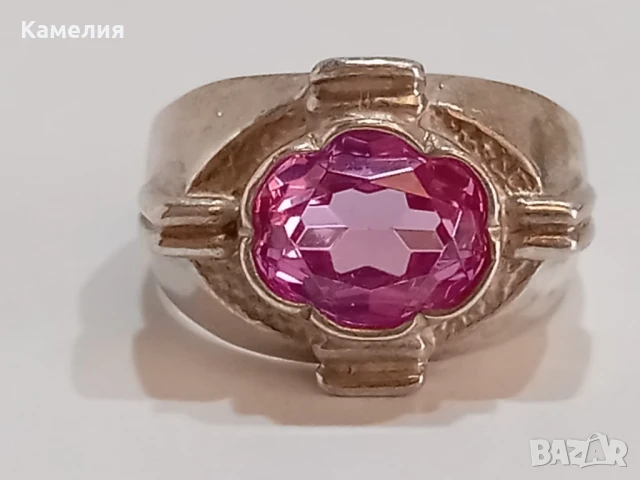 Руско сребро , снимка 3 - Пръстени - 51316745