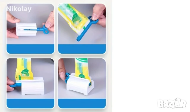 продавам устройство за изтискване на пасти за зъби, кремове за бръснене и други , снимка 3 - Козметика за лице - 50724991