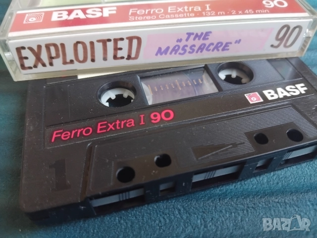 The Exploited – The Massacre - аудио касета музика
