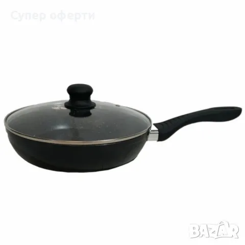 Тиган с капак Goldman Premium, Кован алуминий, Мраморно покр.