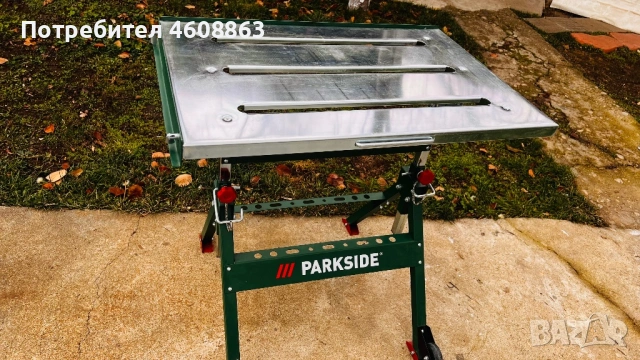 Мобилна маса за заваряване Parkside + 5 диска за ъглошлайф Dewald, снимка 5 - Други инструменти - 53006552