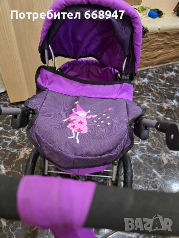количка за кукли, снимка 3 - Кукли - 51942624