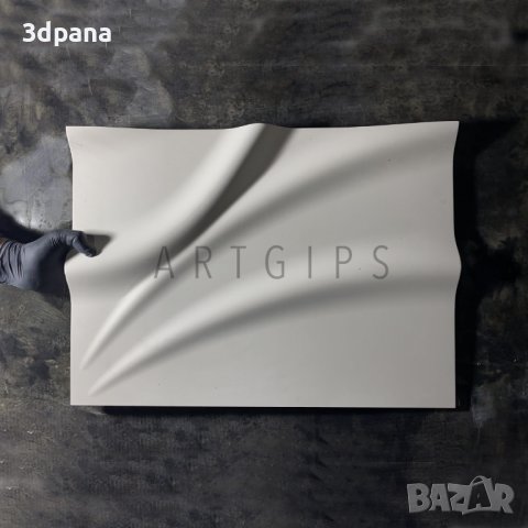 3Д ПАНЕЛИ от гипс, декоративни облицовки за стени / пана №0038, снимка 2 - Облицовки - 39795204