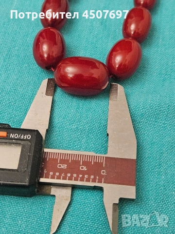 Колие от Червен Кехлибар., снимка 6 - Колиета, медальони, синджири - 53204442