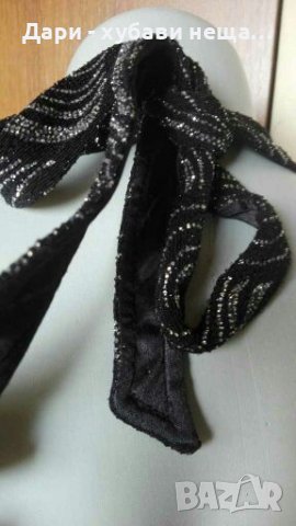 Потник/топ в черно и сребристо🍀❤S,M,L❤🍀арт.4314, снимка 3 - Корсети, бюстиета, топове - 37038581