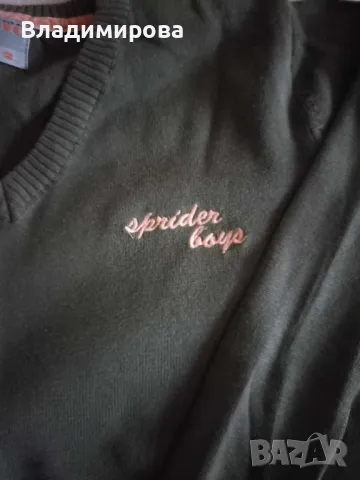 ЛОТ от Пуловер и блуза с дълъг ръкав за момче на 12 год, снимка 2 - Детски пуловери и жилетки - 48540099