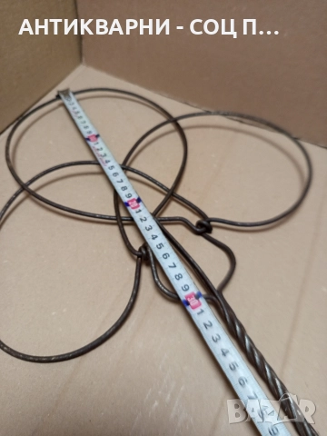 Соц Стара Българска Тупалка За Килими. , снимка 10 - Антикварни и старинни предмети - 52794960