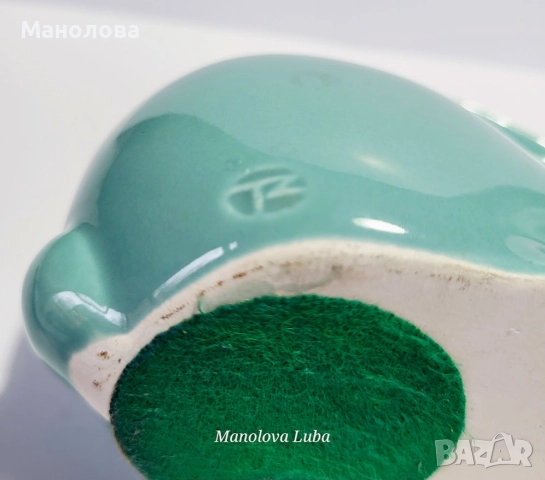 Японски зодиакален заек, керамична фигурка, талисман за късмет, богатство, Okimono Interior. , снимка 6 - Колекции - 51886207