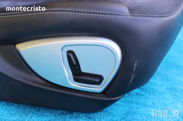 Кожен салон алкантра Mercedes ML W164 (2005-2011г.) електрически ел.седалки подгряване, снимка 7 - Части - 38443282