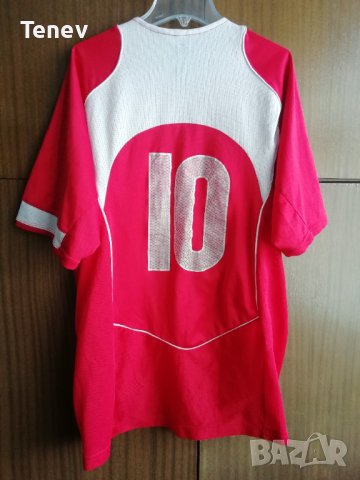 Турция Nike #10 Yildiray Basturk 2004/2005 оригинална колекционерска тениска фланелка Turkey Бастюрк, снимка 2 - Тениски - 43094943