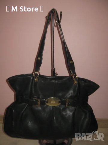 Mulberry дамска чанта естествена кожа, снимка 3 - Чанти - 49748737