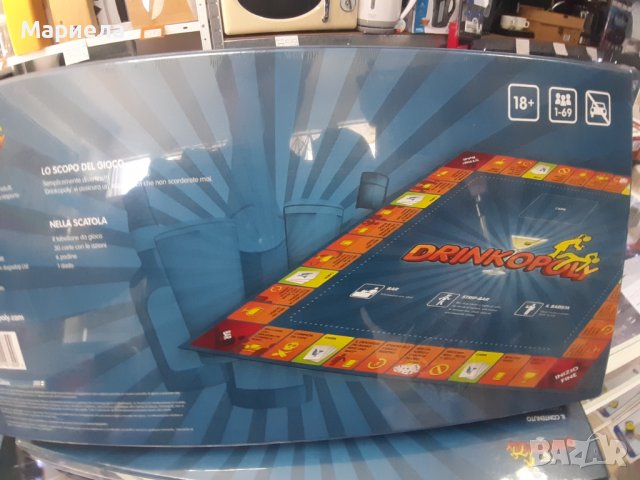 DRINKOPOLY  Italy 🇮🇹 - Студентска игра , Игра за напреднали 18+ , Забавна Игра за възрастни, снимка 5 - Настолни игри - 38746044