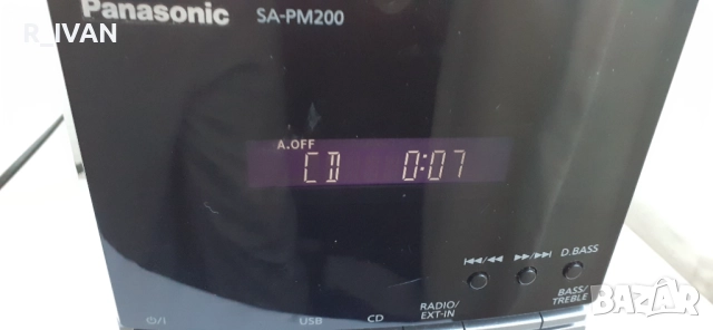 Уредба Panasonic SA-PM200 , снимка 3 - Аудиосистеми - 52114263