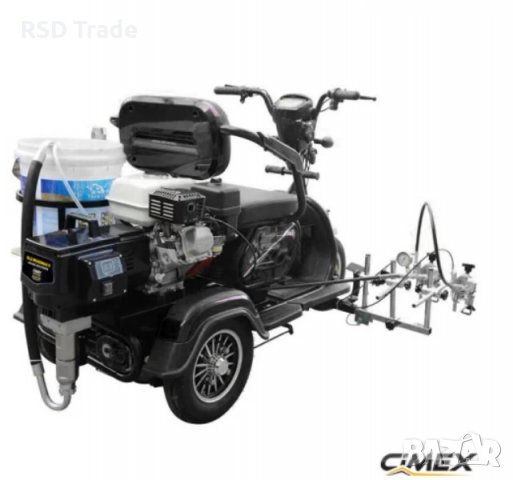 Машина за пътна маркировка CIMEX RLS RoadMax II, снимка 3 - Други машини и части - 38019364