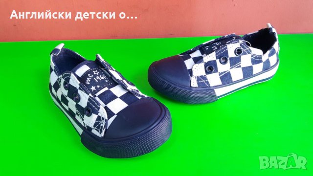 Английски детски кецки-MOTHERCARE 2 вида, снимка 9 - Детски гуменки - 28469698