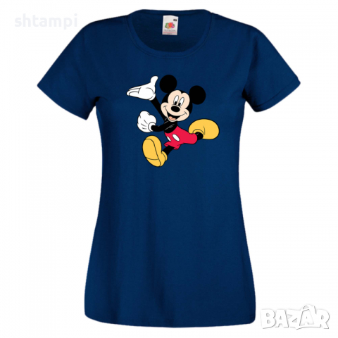 Дамска тениска Mickey Mouse 5 Мини Маус,Микки Маус.Подарък,Изненада,, снимка 6 - Тениски - 36526465