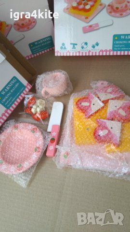 Намалена цена ! Ягодов пай - дървен детски комплект за симулации и игра, снимка 9 - Образователни игри - 36633518