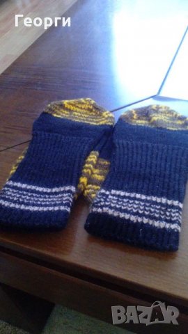 Вълнени плетени чорапи, снимка 3 - Други - 26204613