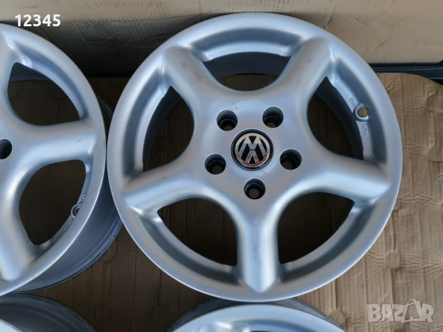 15’’5x112 za vw 15”5х112 за фолцваген-№541, снимка 5 - Гуми и джанти - 51078910