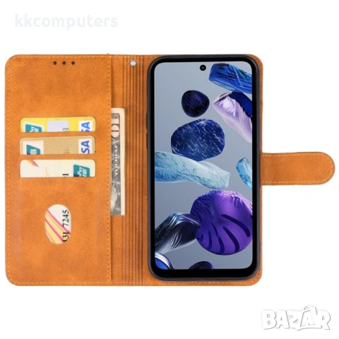 HMD XR21 Wallet Калъф и Протектор, снимка 4 - Калъфи, кейсове - 53043484