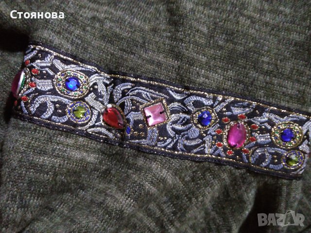 Дамска блуза с дълъг ръкав с камъни, снимка 8 - Блузи с дълъг ръкав и пуловери - 43254553