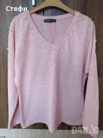 Дамска блуза/ пуловер номер L, снимка 2 - Блузи с дълъг ръкав и пуловери - 48289847