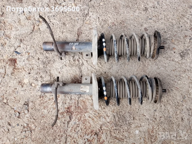 Peugeot sw Пежо 207 комби 1.4 предни амортисьори задни пружини преден ляв десен амортисьор макферсон, снимка 3 - Части - 51175226