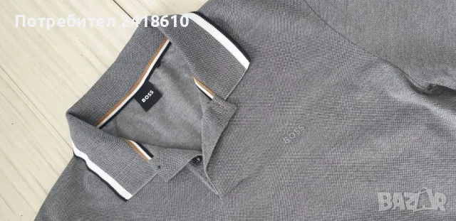 Hugo Boss Parlay Pique Cotton Mens Size 2XL  НОВО! ОРИГИНАЛ! Мъжка Тениска!