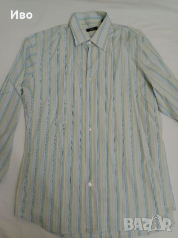 Hugo Boss мъжка риза с дълъг ръкав , снимка 1 - Ризи - 37590071