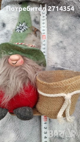 Коледно гномче , снимка 2 - Коледни подаръци - 52342384