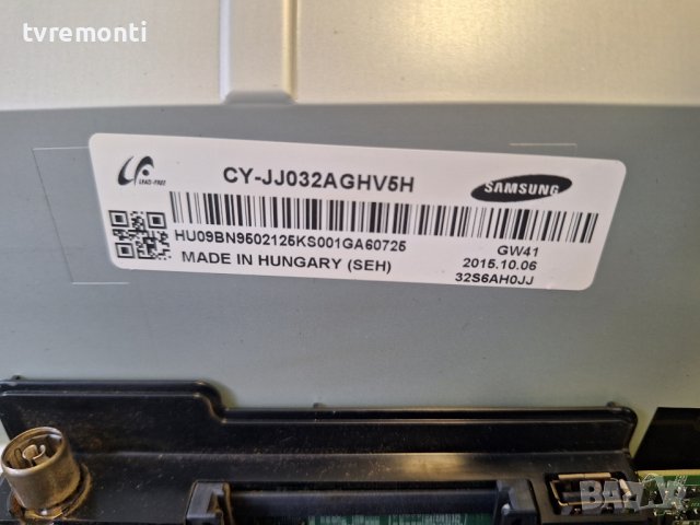 MAIN BOARD, BN94-08207A, BN41-02360B for 32 inc DISPLAY CY-JJ032AGHV5H SAMSUNG  UE32J4500, снимка 6 - Части и Платки - 43895923