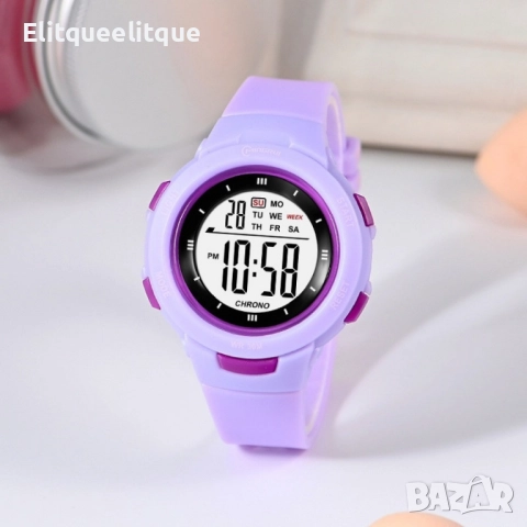 Детски моден часовник с дигитален дисплей, водоустойчив, снимка 6 - Детски - 52183466
