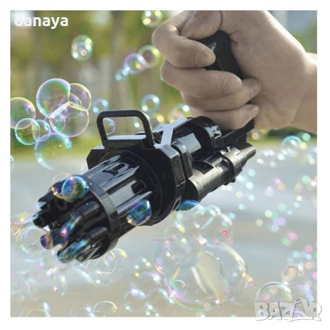2927 Детски воден пистолет за сапунени балони Bubble machine, снимка 3 - Други - 37083328