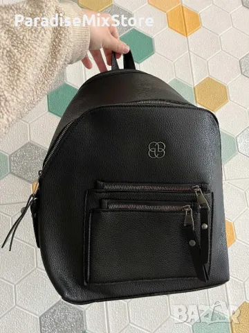 Ежедневна дамска кожена раница, снимка 5 - Раници - 49510436