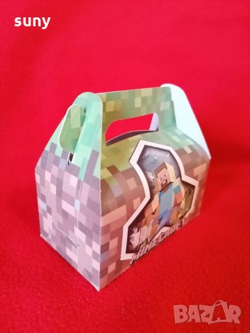 Кутийка за лакомства Minecraft / Майнкрафт, снимка 3 - Други - 34932716