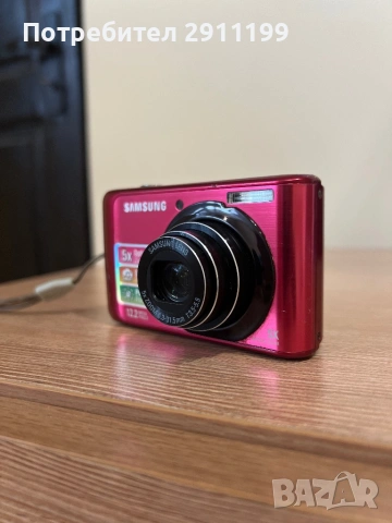 Фотоапарат Samsung 12.2 Mp с подаръци, снимка 2 - Фотоапарати - 53392474