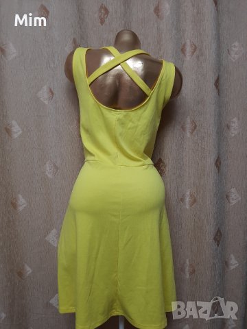 Н&М XL Лимонена жълта рокля , снимка 2 - Рокли - 40296974