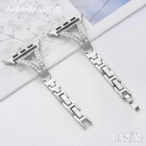 Метални каишки за Galaxy Watch | Huawei Watch | Garmin | Amazfit, снимка 5 - Каишки за часовници - 51429306