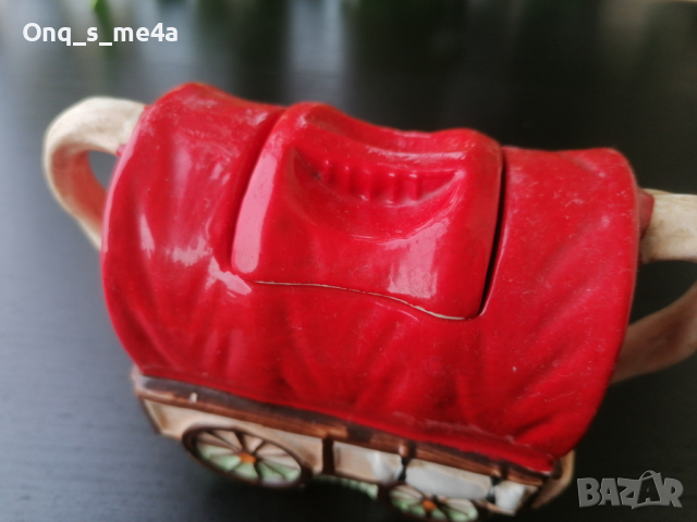 Захарница каруца 🍀, снимка 5 - Прибори за хранене, готвене и сервиране - 44922348