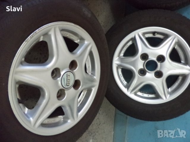 BBS djanti s gumi 165/70R13 4X100 et38 5,5j za Opel,VW,Reno , снимка 3 - Гуми и джанти - 26674315