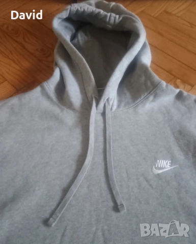 Оригинален Мъжки суичър Nike Sportswear Club Fleece, снимка 3 - Суичъри - 53582767