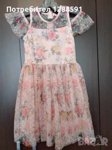 Рокля, снимка 2 - Детски рокли и поли - 40798300