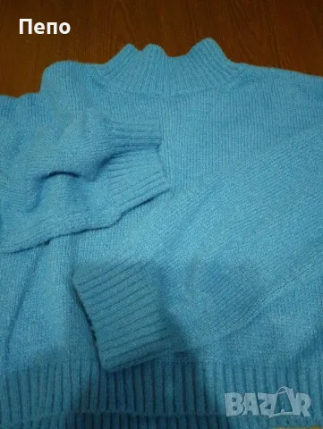 Топъл пуловер , снимка 2 - Блузи с дълъг ръкав и пуловери - 48454710