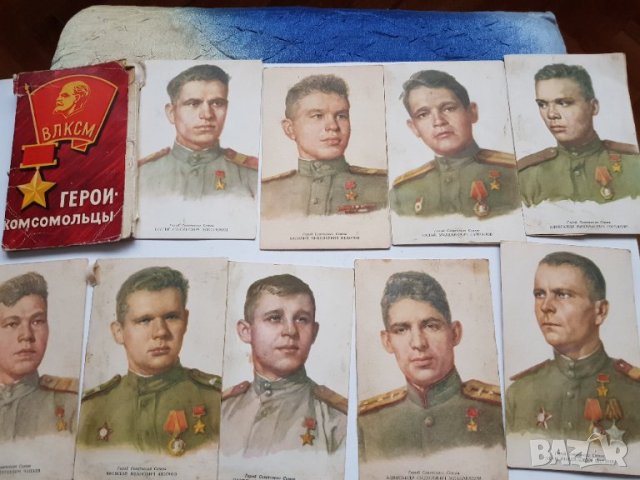 Лот от 7 броя руски комплекти картички, снимка 7 - Колекции - 39232949